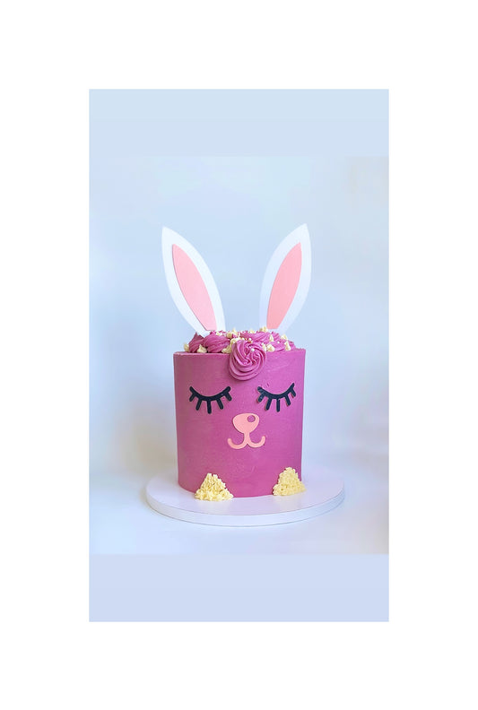 Bunny Birthday Cake – Pink Edition