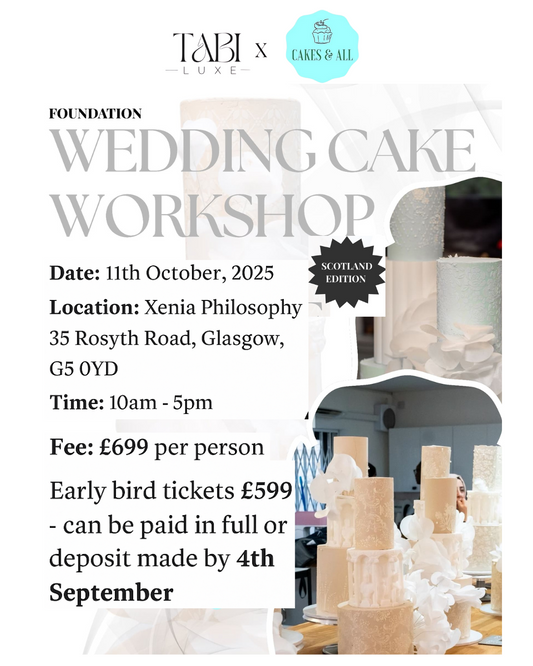 Wedding Cake Workshop With TABI CAKES
