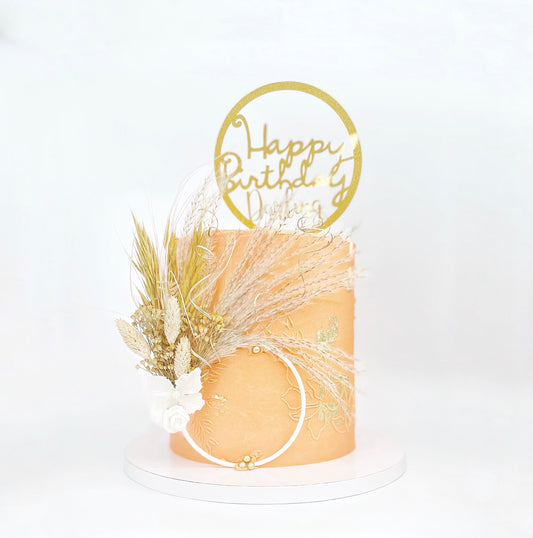 Boho Celebration Cake