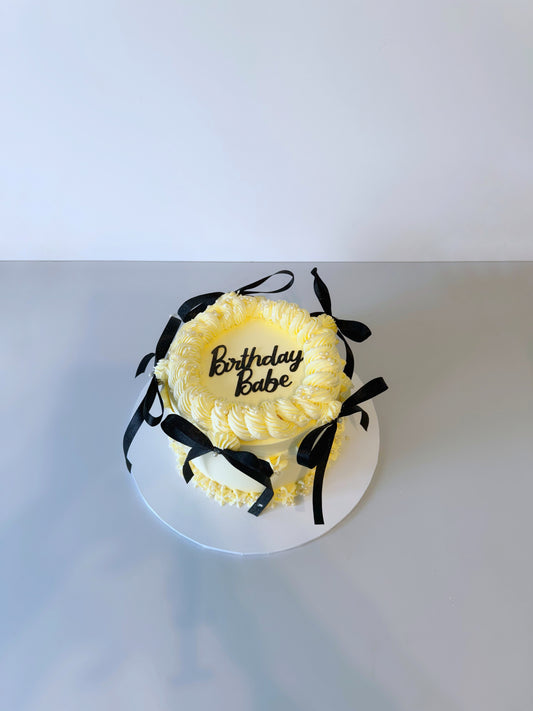Vintage Birthday cake