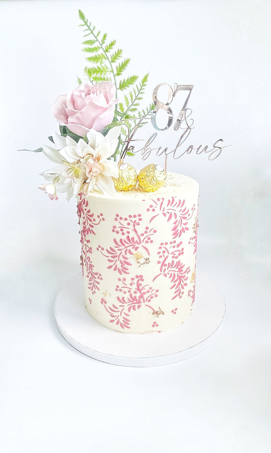 Floral Celebration Cake